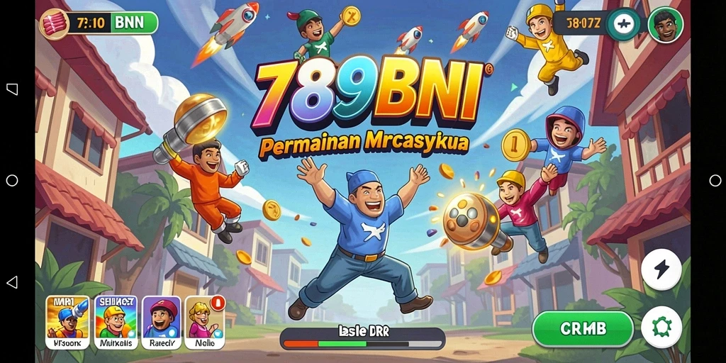 Tampilan gameplay seru dari <strong>789BNI</strong> yang penuh warna.