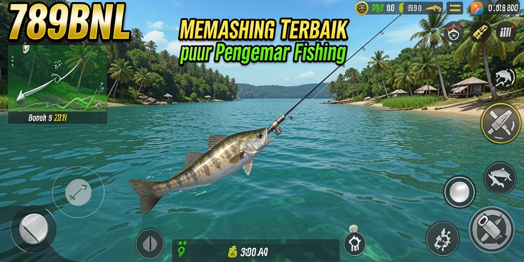 Gameplay 789BNL menampilkan momen menangkap ikan yang seru dan mendebarkan.