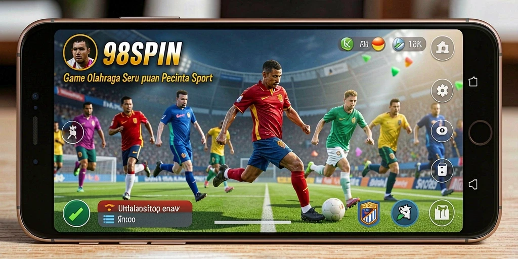 Tampilan gameplay 98SPIN yang seru dan interaktif dalam olahraga.