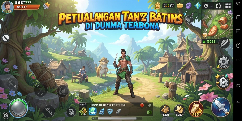 Tangkapan layar gameplay EBET777 menampilkan eksplorasi dunia terbuka yang menakjubkan.