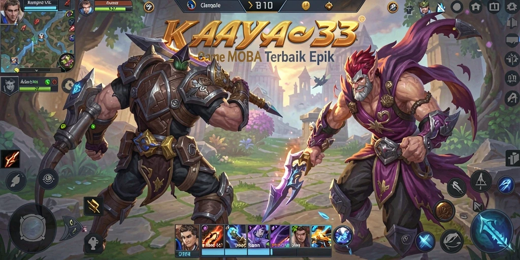 Screenshot gameplay KAYA33 yang menunjukkan pertarungan epik