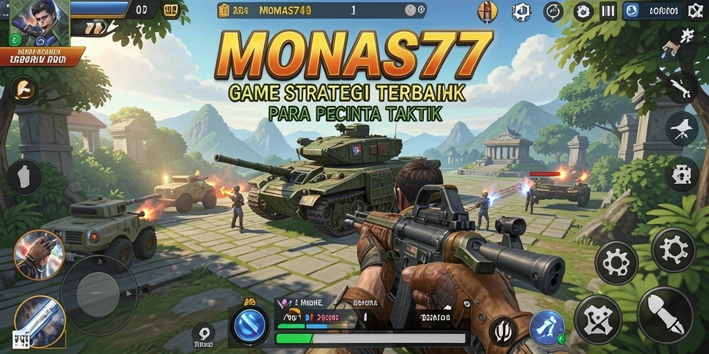 Tangkapan layar gameplay MONAS77 dengan strategi mendalam dan pertempuran menarik.