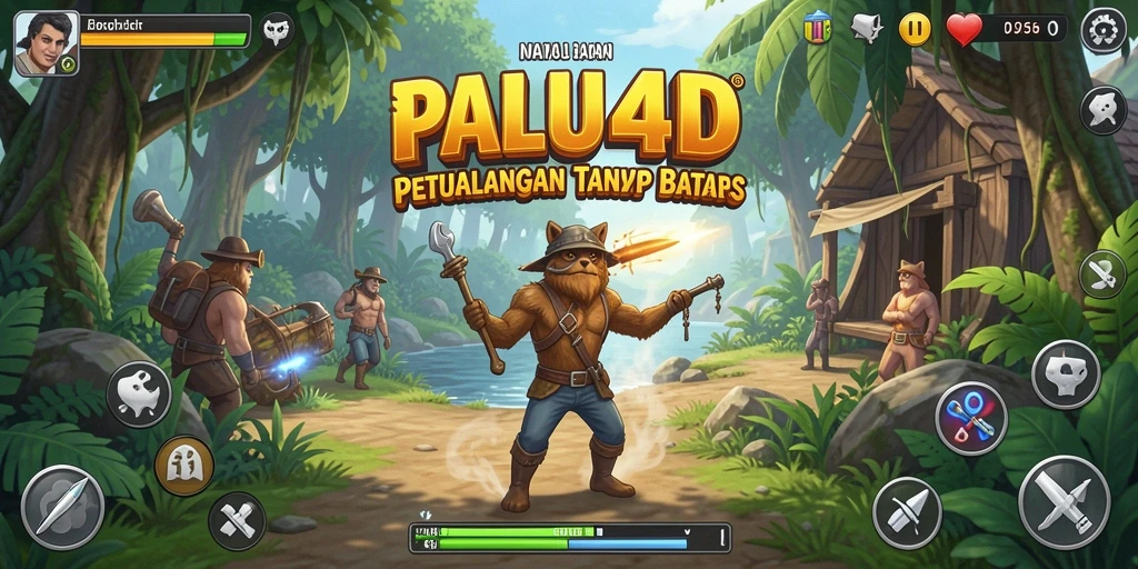 Tangkapan layar PALU4D yang menunjukkan aksi seru dalam gameplay petualangan.