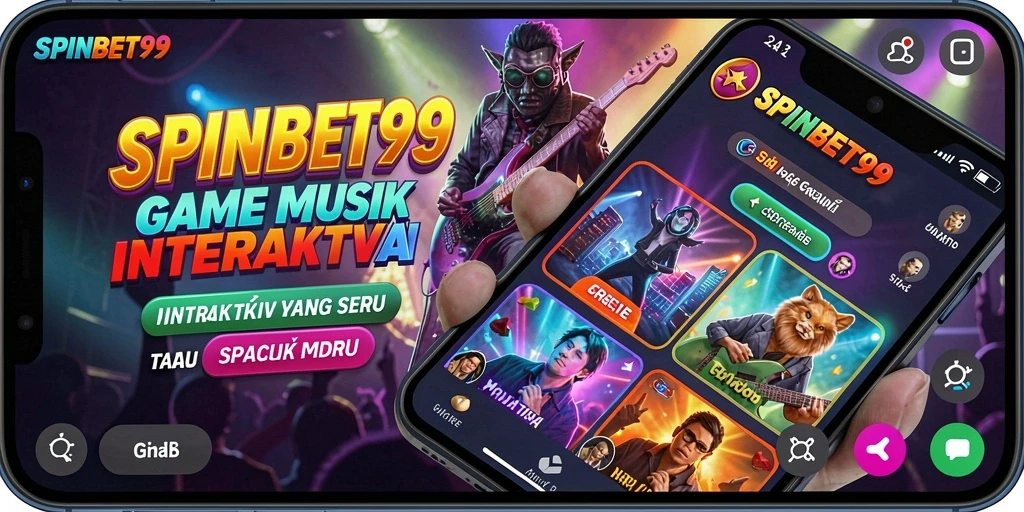 Tampilan gameplay SPINBET99 dengan berbagai efek musik yang menarik.